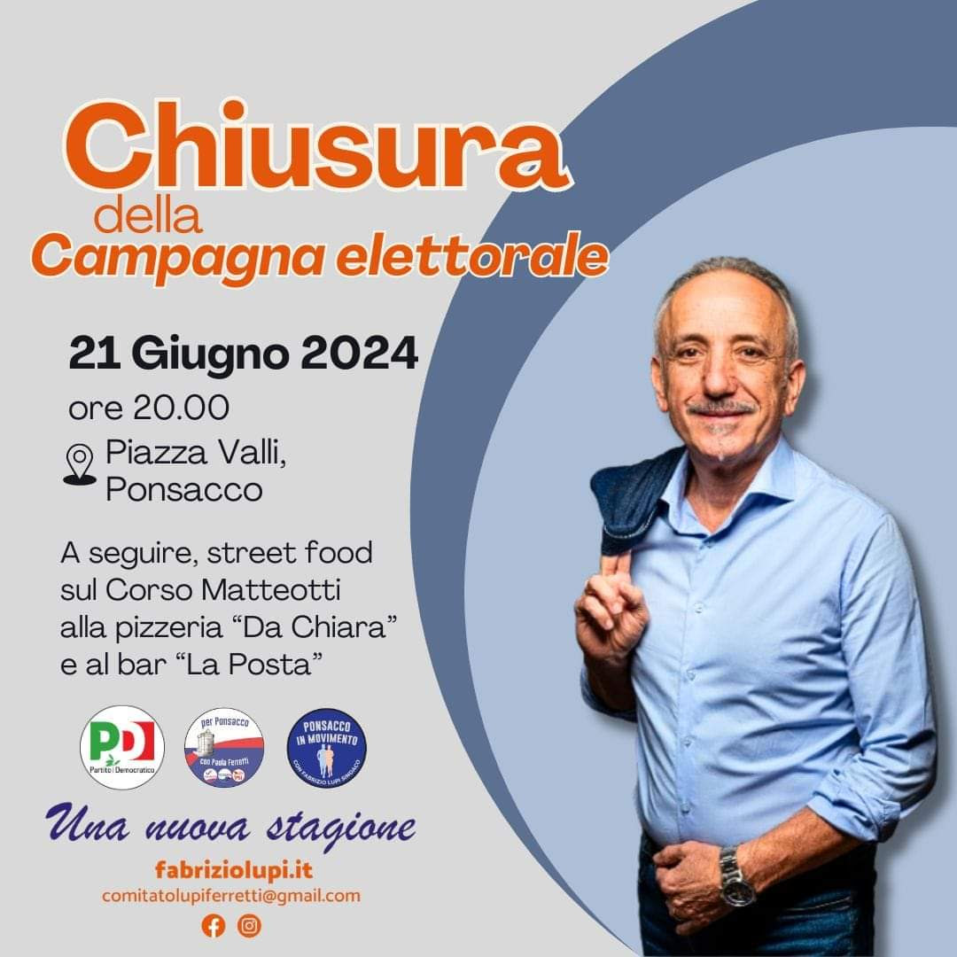 Chiusura della campagna elettorale