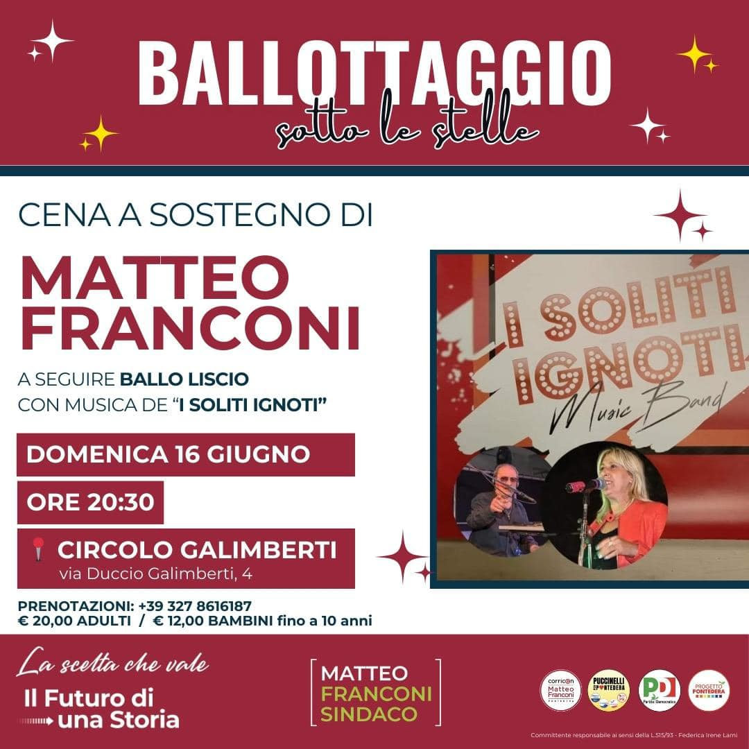 Ballottaggio sotto le stelle