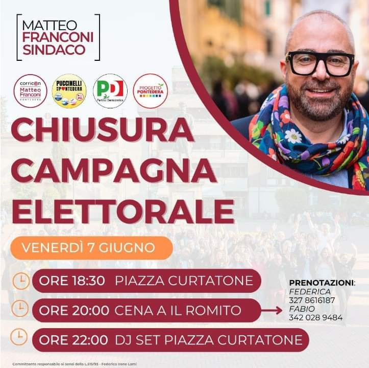 Chiusura campagna elettorale